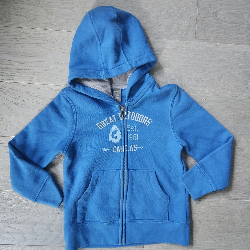 Cabeals Toddler Boy Full Zip Sweater 3T